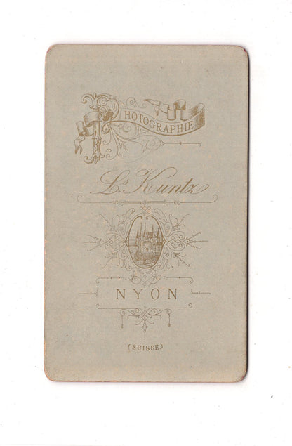 Fotografie Damenportrait - Nyon 1880er / CDV C1-09