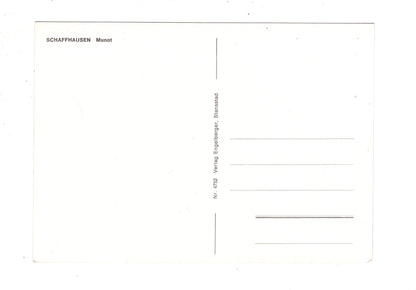 Ansichtskarte Schaffhausen / Munot / Schweiz