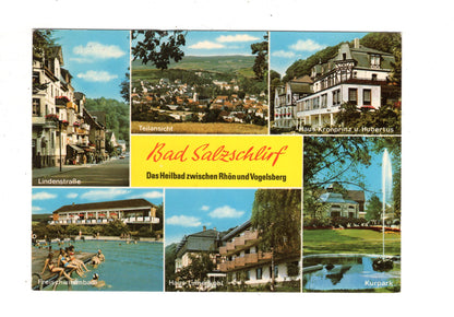 Ansichtskarte Bad Salzschlirf / Lindenstraße+++ / J1-54