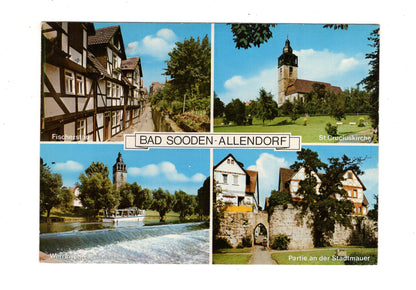 Ansichtskarte Bad Sooden-Allendorf / Fischerstad +++
