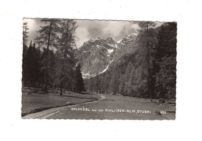 Ansichtskarte Kalkkögel bei der Schlicker-Alm / Stubai / Österreich / N1-69