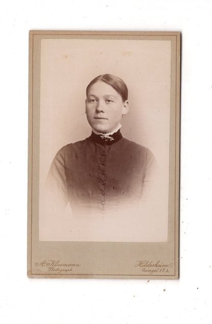 Fotografie Damenportrait - Hildesheim 1880er