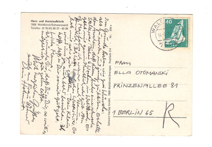 Ansichtskarte Waldkirch / Schwarzwald / Herz- und Kreislaufklinik