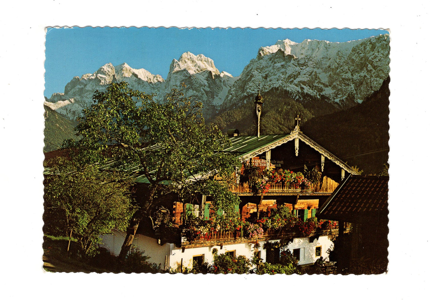 Ansichtskarte Hinterkaiserhof im Kaisertal / Tirol / Österreich