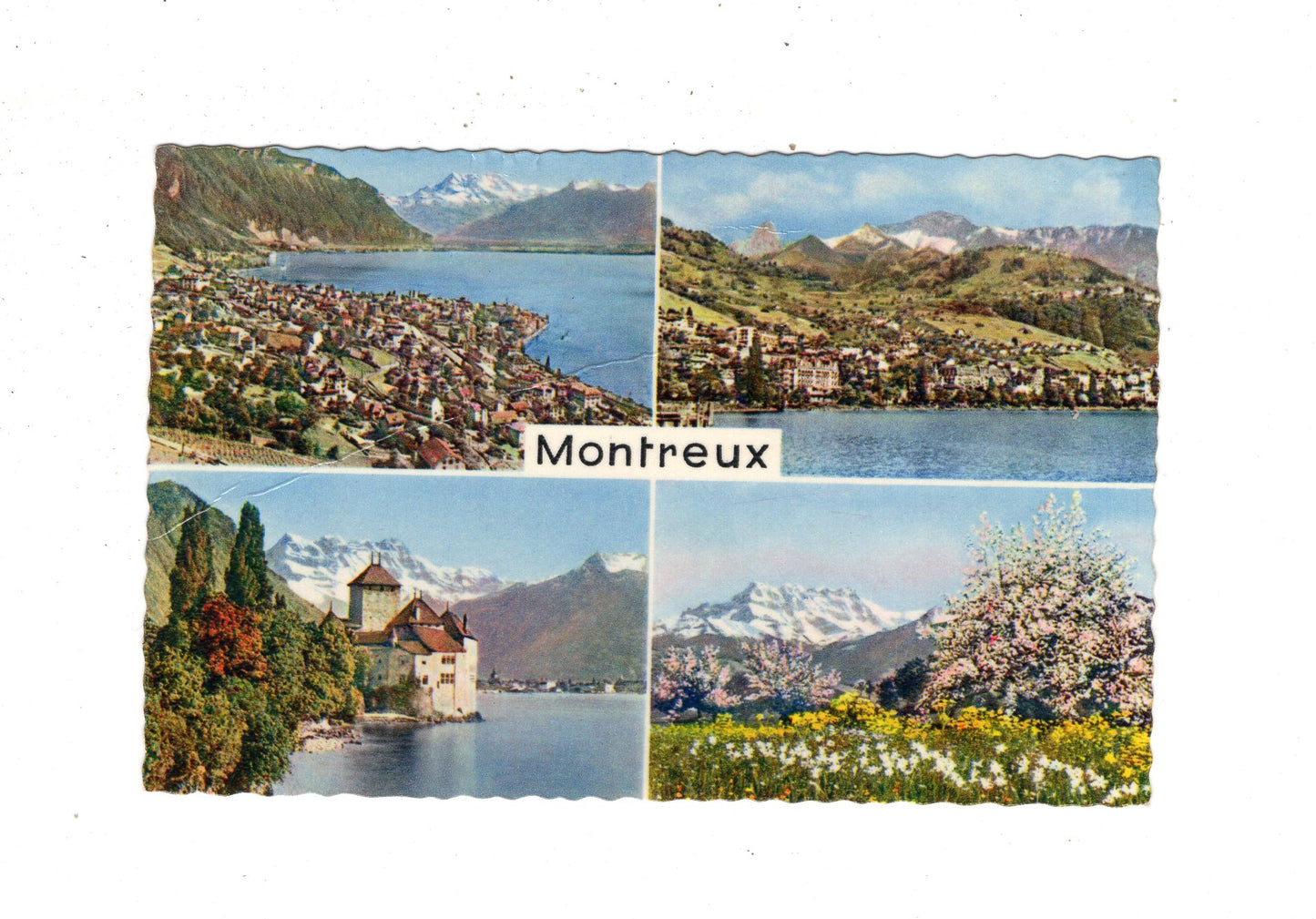 Ansichtskarte Montreux / Schweiz