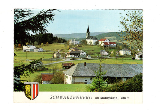 Ansichtskarte Schwarzenberg im Mühlviertel / Oberösterreich / Österreich