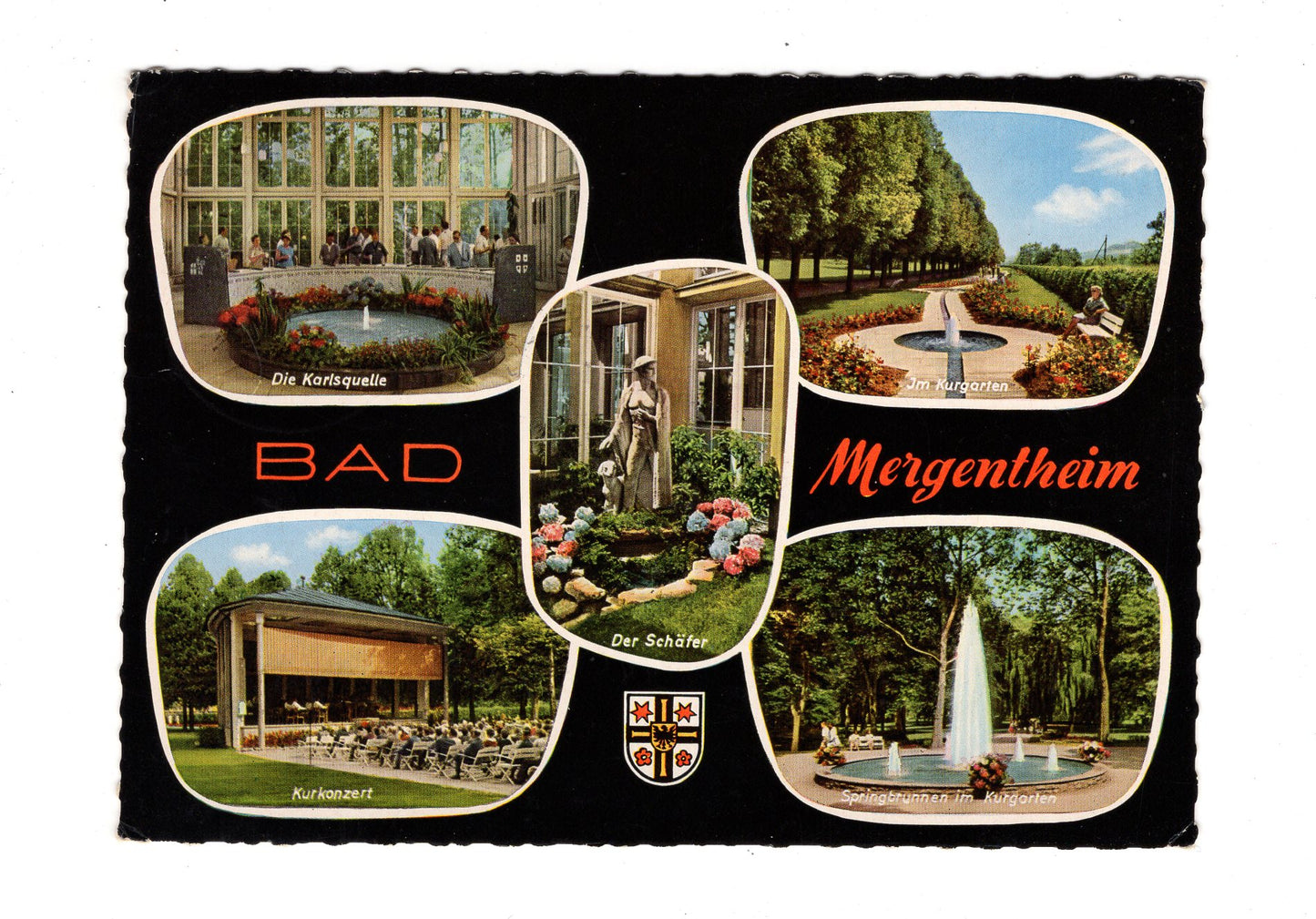 Ansichtskarte Bad Mergentheim / Karlsquelle +++