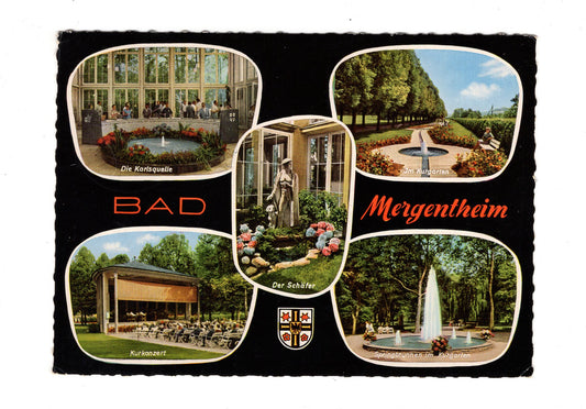 Ansichtskarte Bad Mergentheim / Karlsquelle +++
