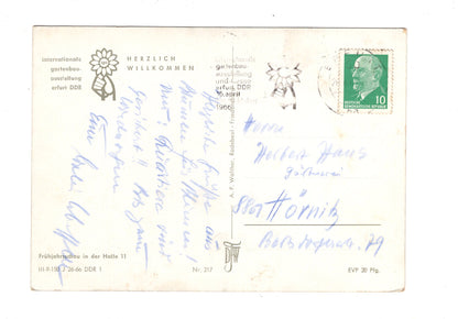 Ansichtskarte Internationale Gartenbauausstellung Erfurt / DDR 1966 / H1-60