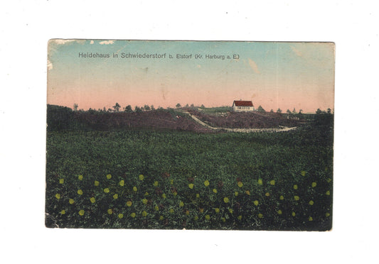 Ansichtskarte Heidehaus in Schwiederstorf bei Elstorf / Kreis Harburg