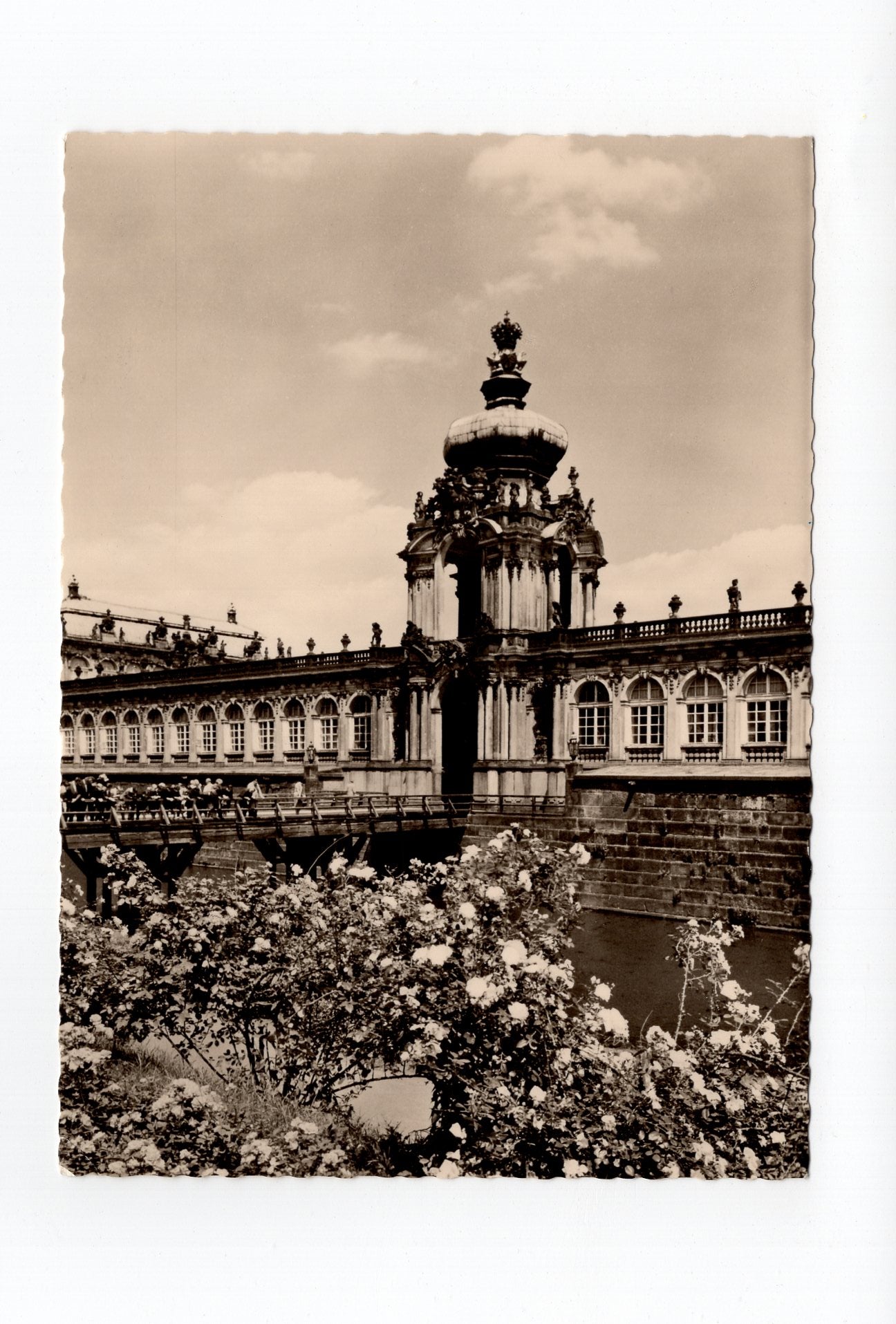 Ansichtskarte Dresden / Zwinger / Kronentor