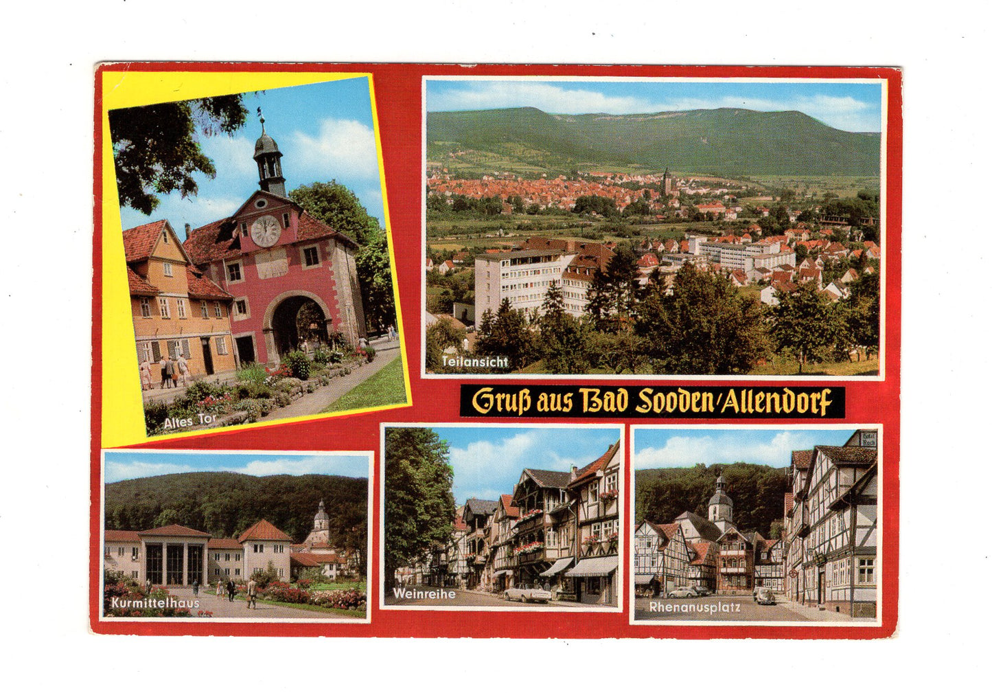 Ansichtskarte Bad Sooden-Allendorf / Altes Tor +++