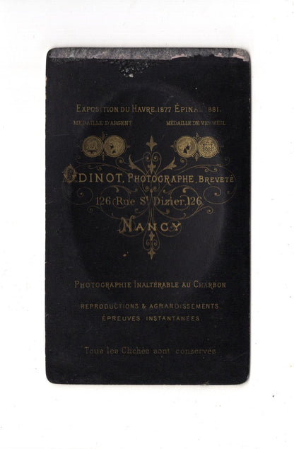 Fotografie Damenportrait - Nancy 1880er / CDV C1-09