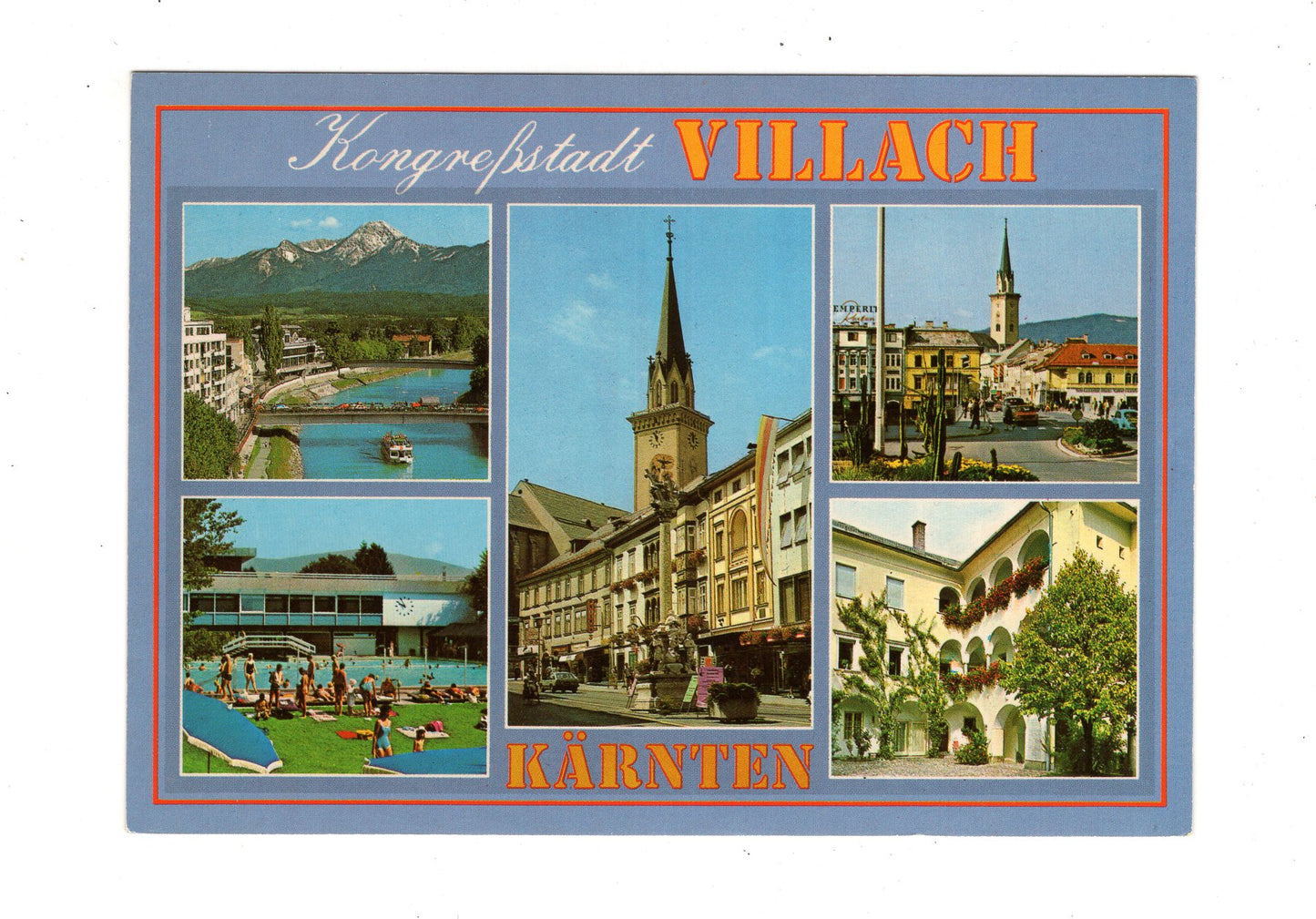 Ansichtskarte Villach / Kärnten / Österreich