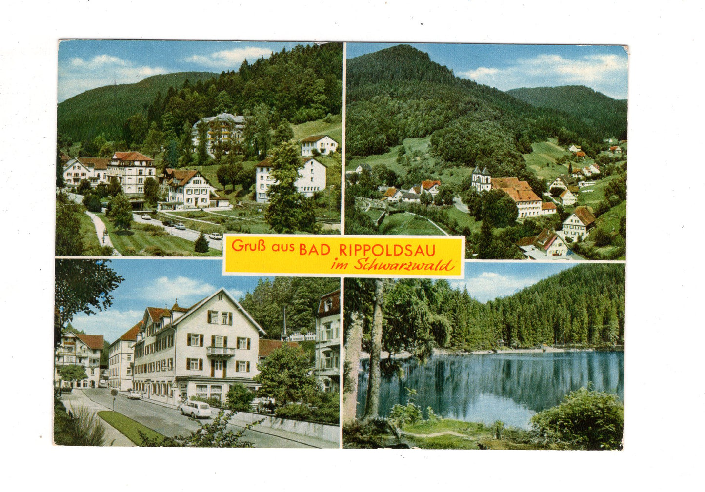 Ansichtskarte Bad Rippoldsau im Schwarzwald / K1-47