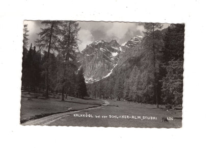Ansichtskarte Kalkkögel bei der Schlicker-Alm / Stubai / Österreich / N1-69