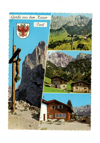 Ansichtskarte Grüße aus dem Kaiser / Tirol / Österreich