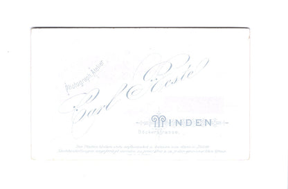 Fotografie Herrenportrait - Minden 1890er