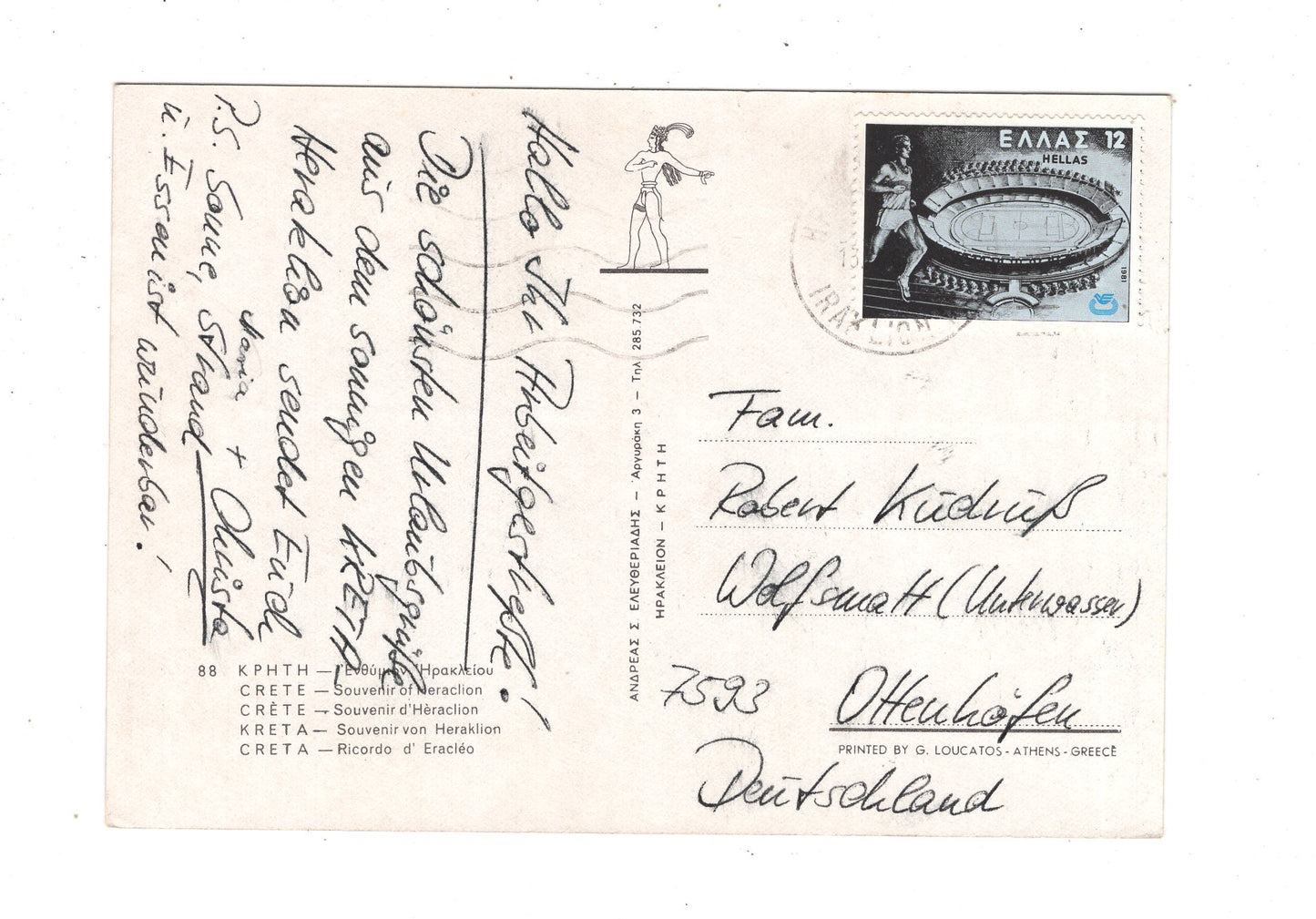 Ansichtskarte Kreta / Iraklion / Griechenland / N1-53