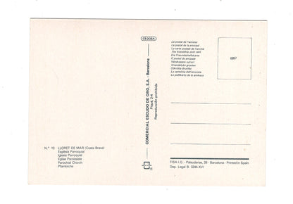 Ansichtskarte Lloret de Mar / Esglesia Parroquial / Spanien