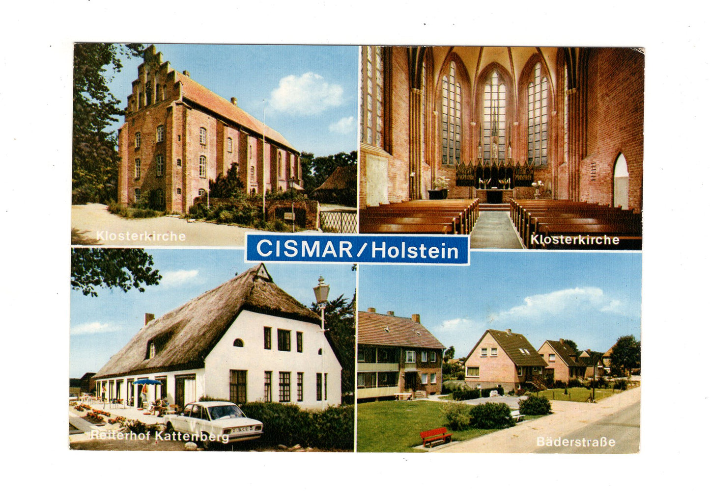 Ansichtskarte Cismar / Holstein / Klosterkirche +++
