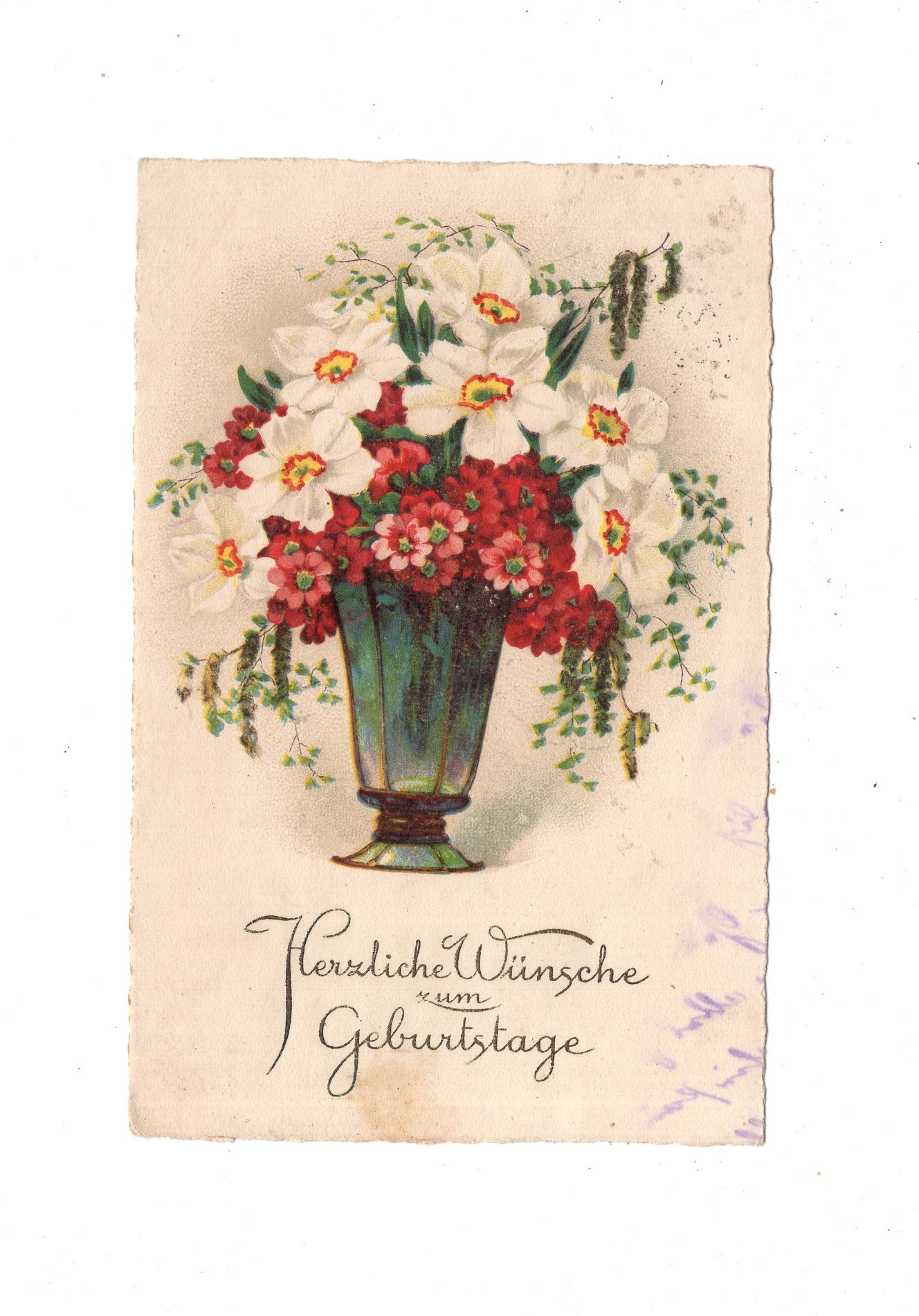 Ansichtskarte Glückwünsche / Glückwunsch zum Geburtstag / L1-62