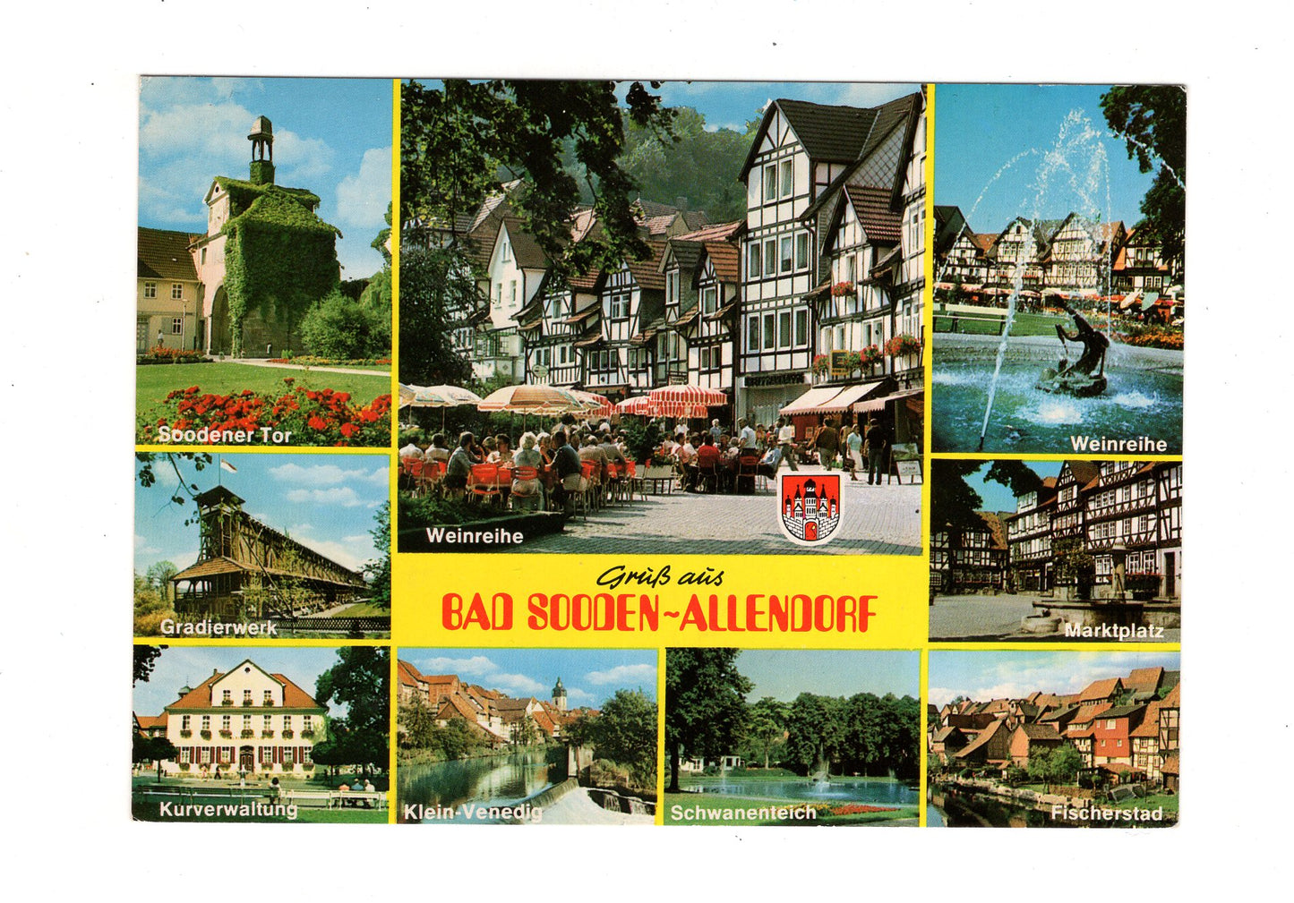 Ansichtskarte Bad Sooden-Allendorf / Soodener Tor +++