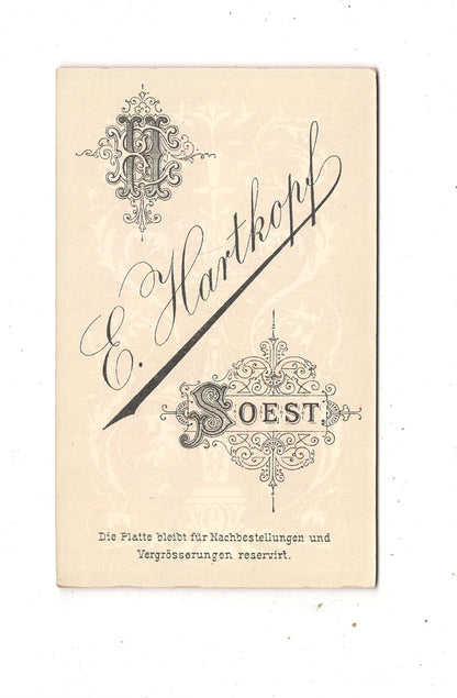 Fotografie Feine Dame - Soest um 1890