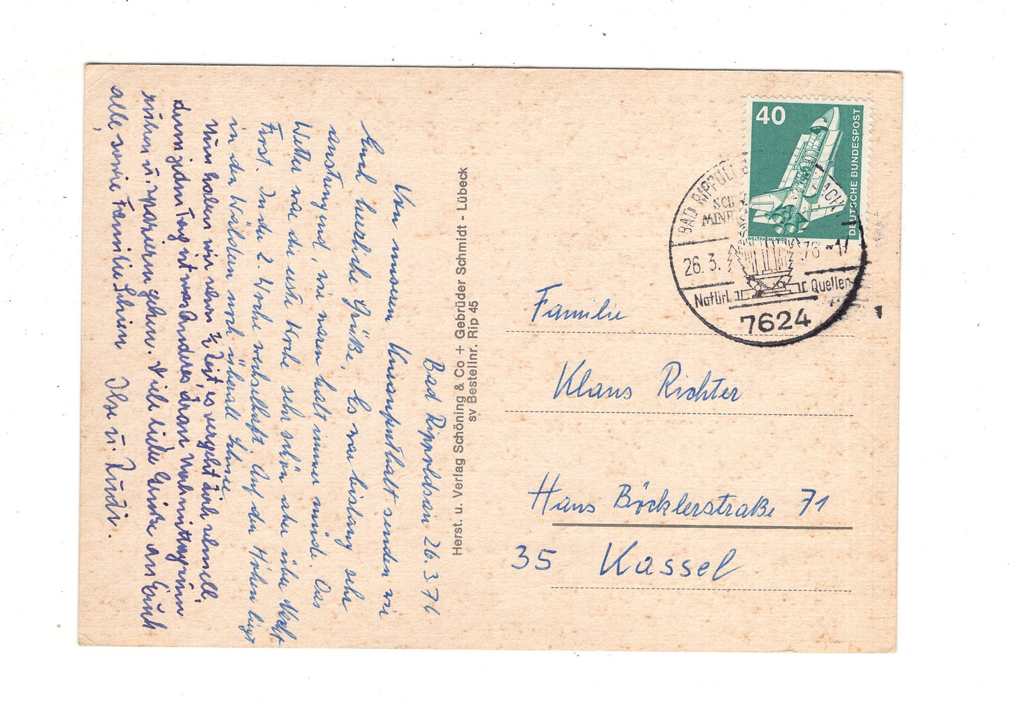 Ansichtskarte Bad Rippoldsau im Schwarzwald / K1-47