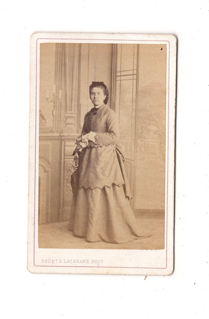 Fotografie Feine Dame - Montpeller 1860er / CDV L1-30