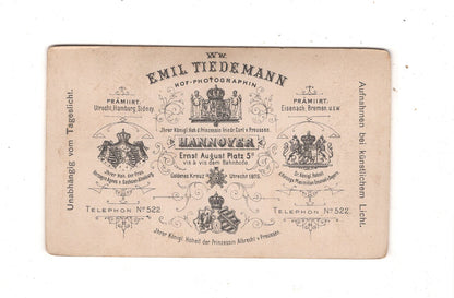 Fotografie Damenportrait - Hannover um 1900