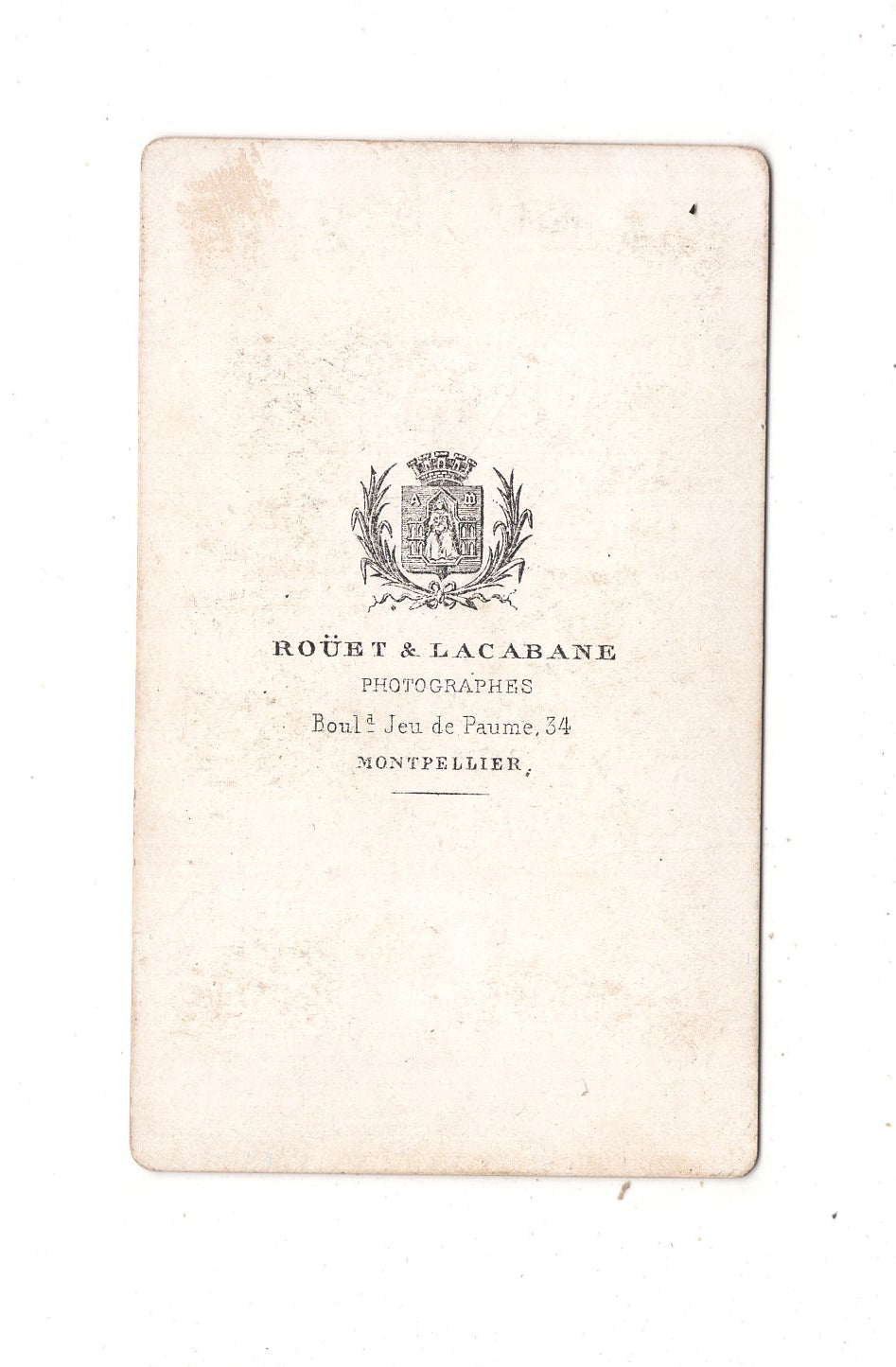 Fotografie Feine Dame - Montpeller 1860er / CDV L1-30