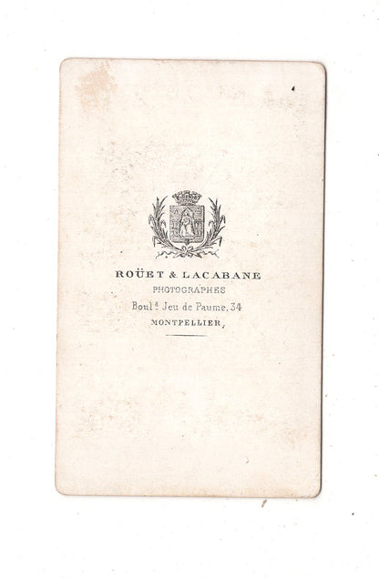 Fotografie Feine Dame - Montpeller 1860er / CDV L1-30