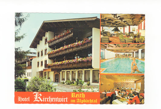 Ansichtskarte Hotel Kirchenwirt / Reith im Alpbachtal / Tirol / Österreich