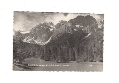 Ansichtskarte Kalkkögel bei der Schlicker-Alm / Stubai / Österreich / N1-69