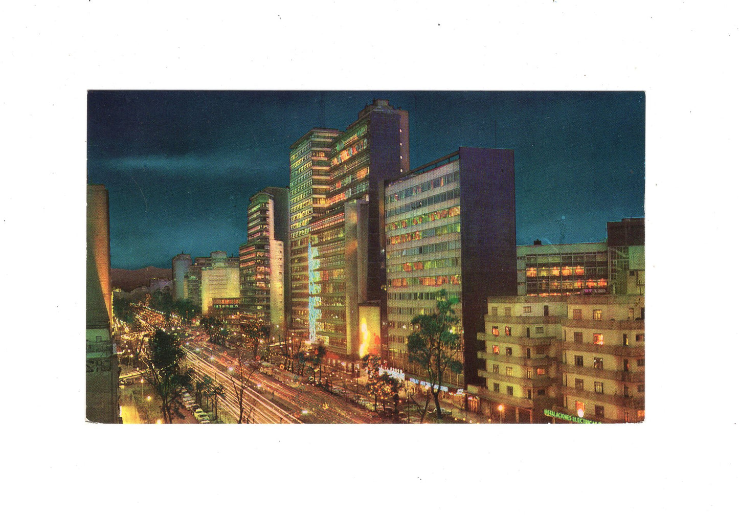 Ansichtskarte Mexico City / Paseo de la Reforma / Mexiko