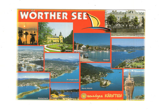 Ansichtskarte Wörthersee / Kärnten / Österreich