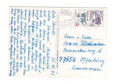 Ansichtskarte Viele Grüße aus dem Schwarzwald / G1-63