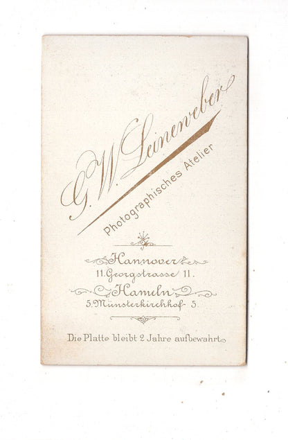 Fotografie Damenportrait - Hannover um 1880