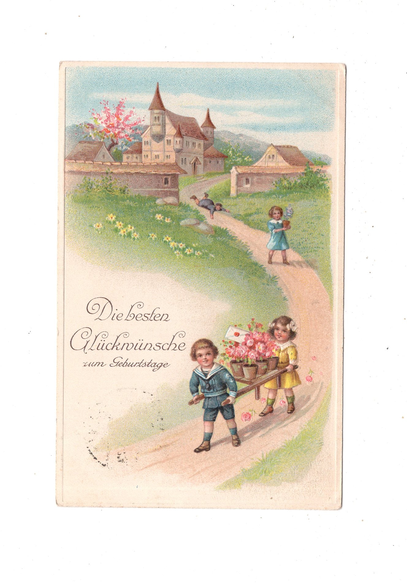 Ansichtskarte Glückwünsche / Glückwunsch zum Geburtstag / L1-62