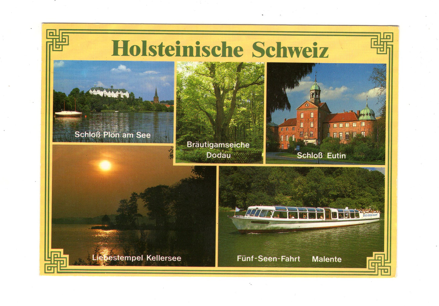 Ansichtskarte Holsteinische Schweiz / Schloss Plön am See +++
