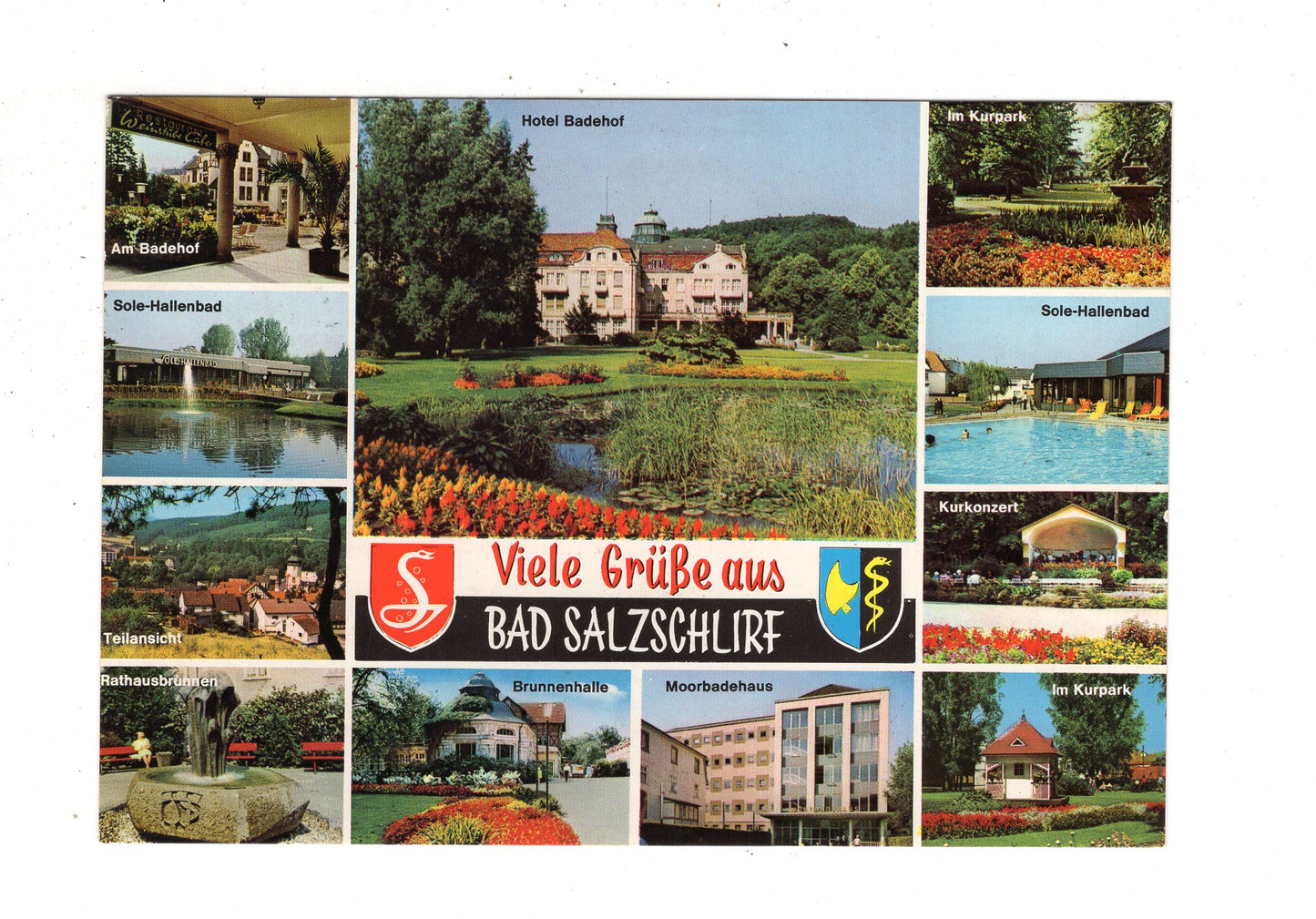 Ansichtskarte Bad Salzschlirf / Sole-Hallenbad +++ / J1-55