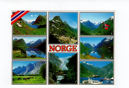 Ansichtskarte Oldevatn / Briksdalen +++ Norwegen