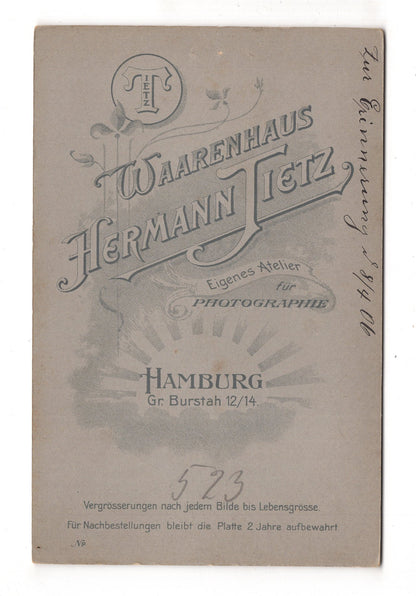 Fotografie Niedliche kleine Kinder - Hamburg 1906 / CAB U-30