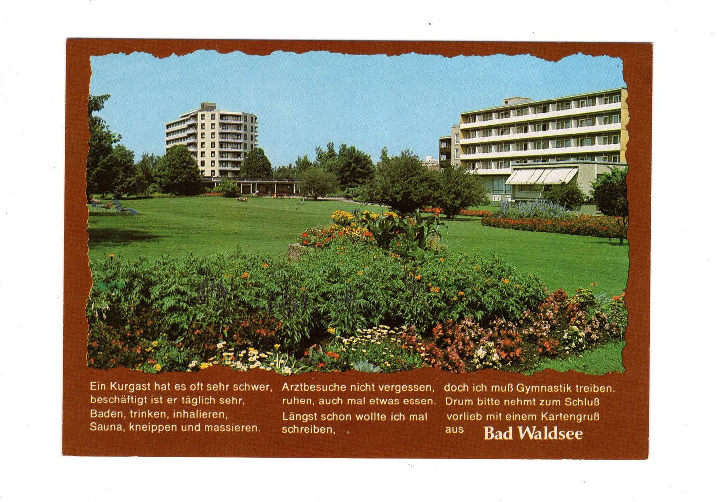 Ansichtskarte Bad Waldsee / Oberschwaben