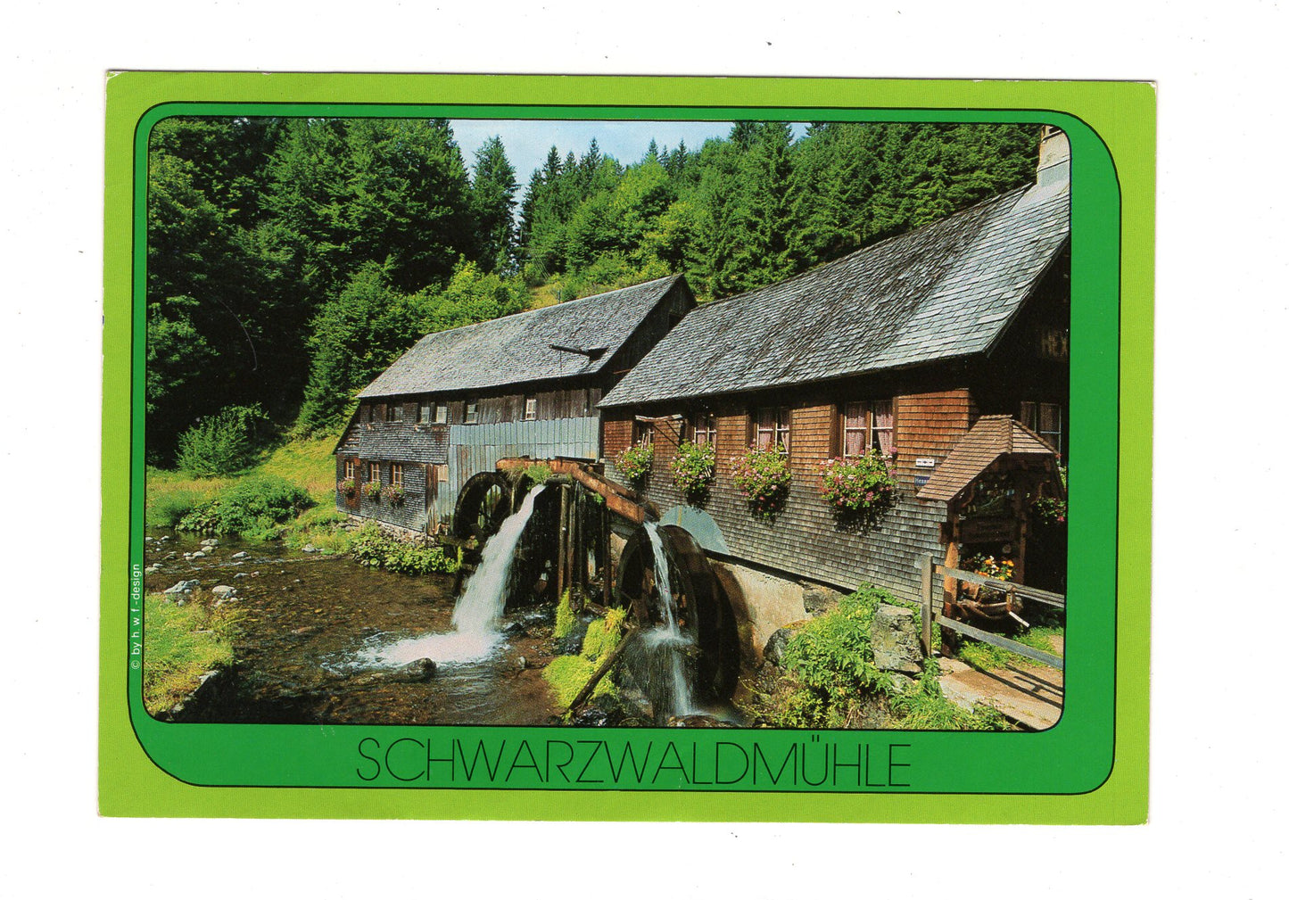 Ansichtskarte Schwarzwaldmühle / G1-63