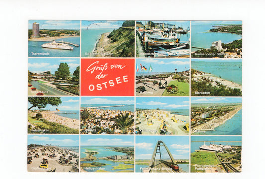 Ansichtskarte Ostsee / Haffkrug / Dahme / Heiligenhafen +++