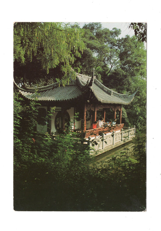 Ansichtskarte Shanghai / Fujun Pavilon in Guyigarden / China