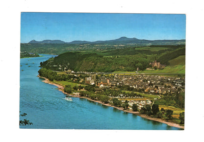 Ansichtskarte Bad Hönningen am Rhein mit Schloss Arenfels +++