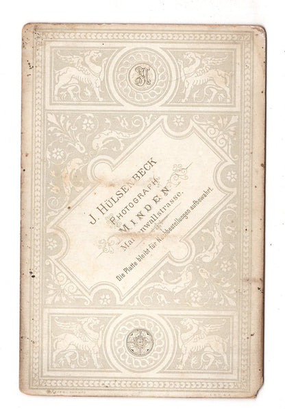 Fotografie Feiner Herr - Minden 1880er / CAB W-33